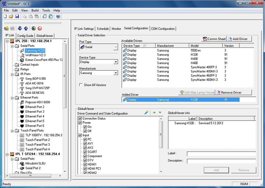 Extron Global Configurator 79-511-01