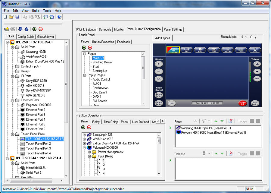 Extron Global Configurator 79-511-01