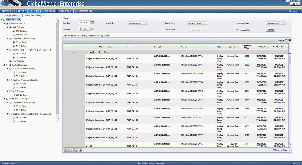 Extron GlobalViewer Enterprise 29-096-01