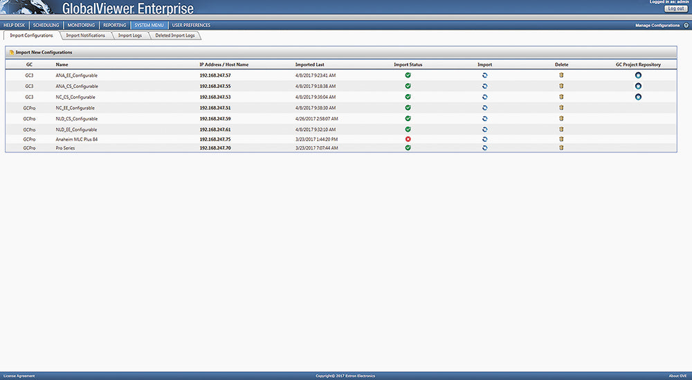 Extron GlobalViewer Enterprise 29-096-01