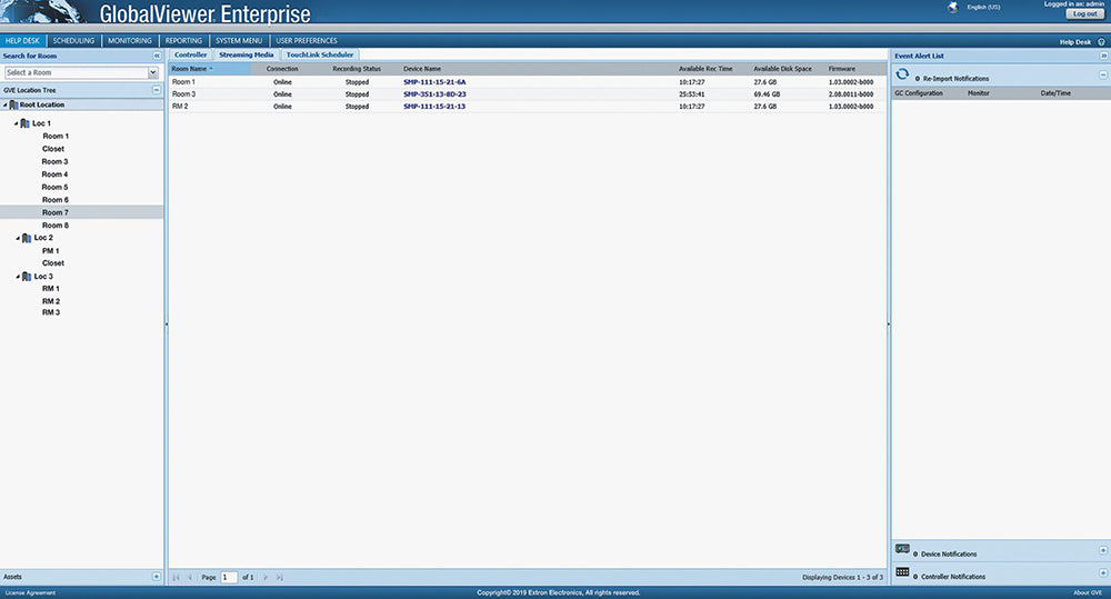 Extron GlobalViewer Enterprise 29-096-01