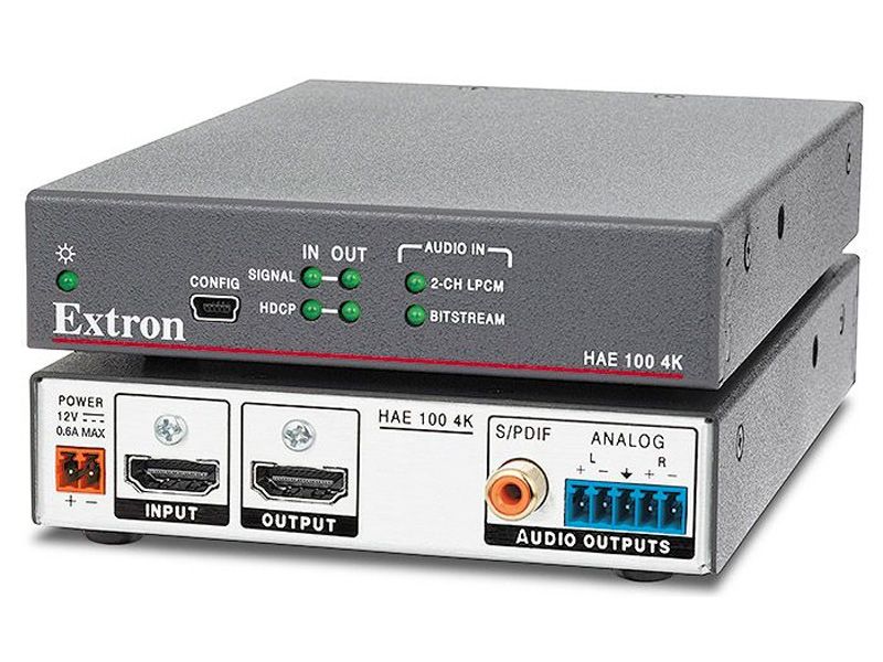 Extron HAE 100 4K HDMI Audio De-Embedder