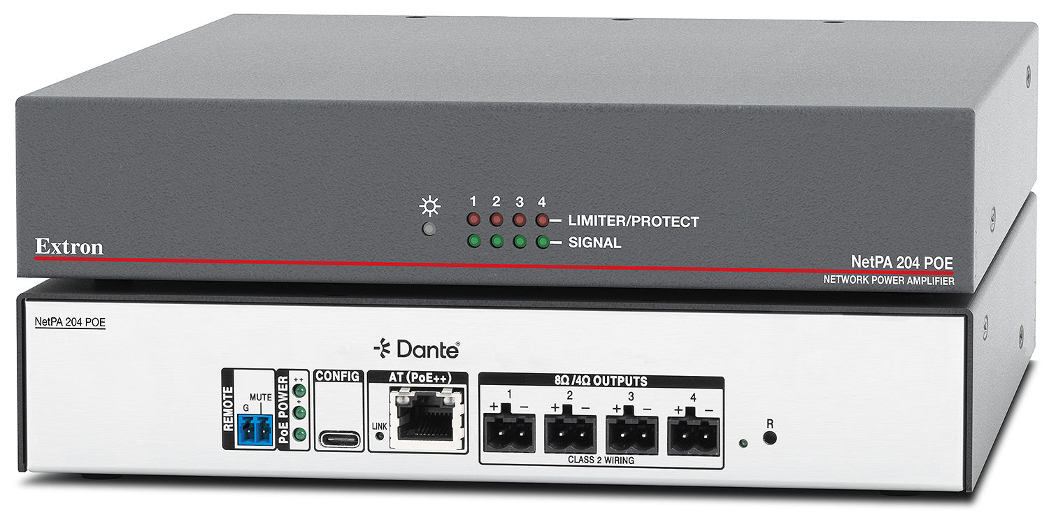 Extron NetPA 204 POE 60-2047-01