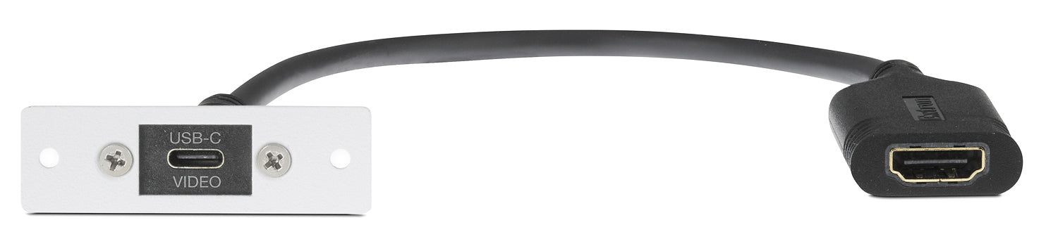 Extron One USB-C Female to HDMI Female on Pigtail 70-1242-13
