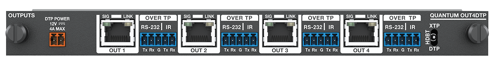 Extron Quantum OUT4DTP 70-1162-01