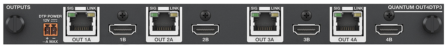 Extron Quantum OUT4DTP3 70-1327-01