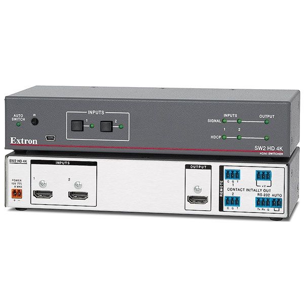 Extron SW2 HD 4K Two Input HDMI Switcher 60-1483-01