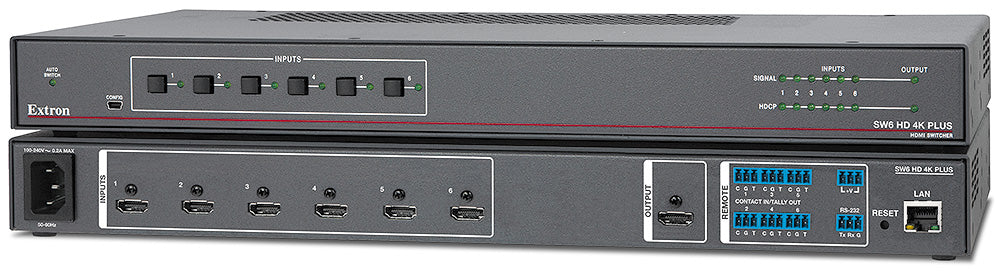 Extron SW6 HD 4K PLUS 60-1605-01