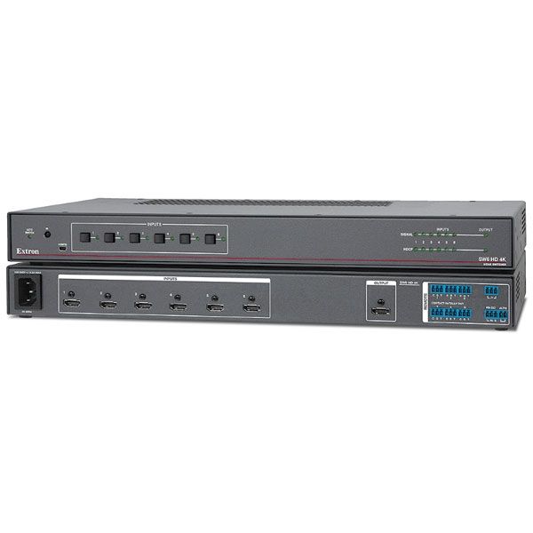 Extron SW6 HD 4K Six Input HDMI Switcher 60-1485-01