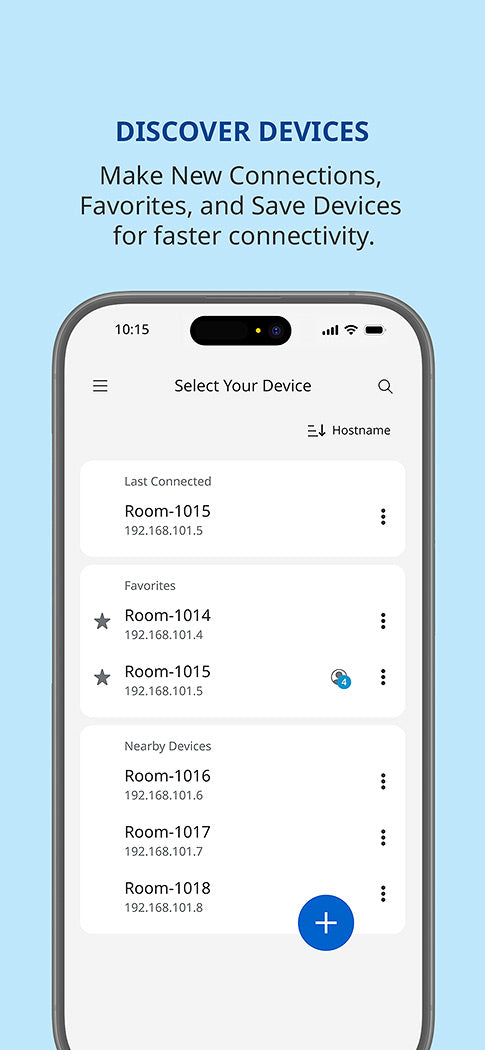 Extron SWC,SL Pro Android ShareLink Pro Mobile App for Android 79-640-06