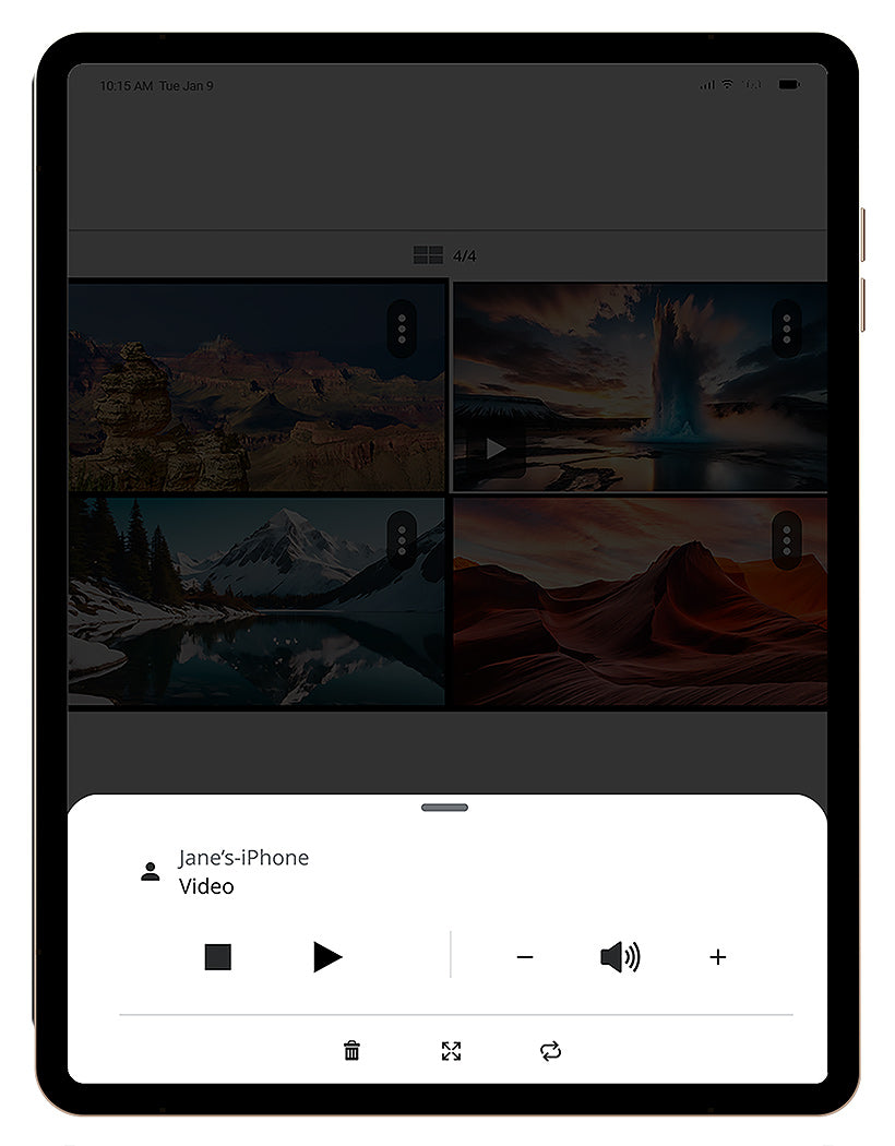 Extron SWC,SL Pro Android ShareLink Pro Mobile App for Android 79-640-06