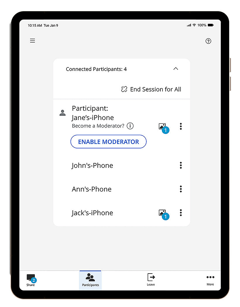 Extron SWC,SL Pro Android ShareLink Pro Mobile App for Android 79-640-06