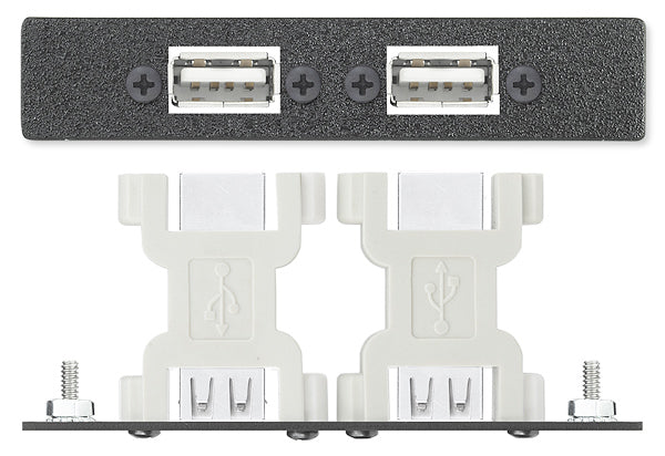 Extron Two USB A Female to USB B Female Adapters 70-382-11
