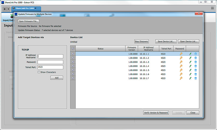Extron WFA 100 US 60-1944-01