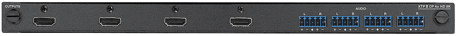 Extron XTP II CP 4o HD 8K 70-1263-01