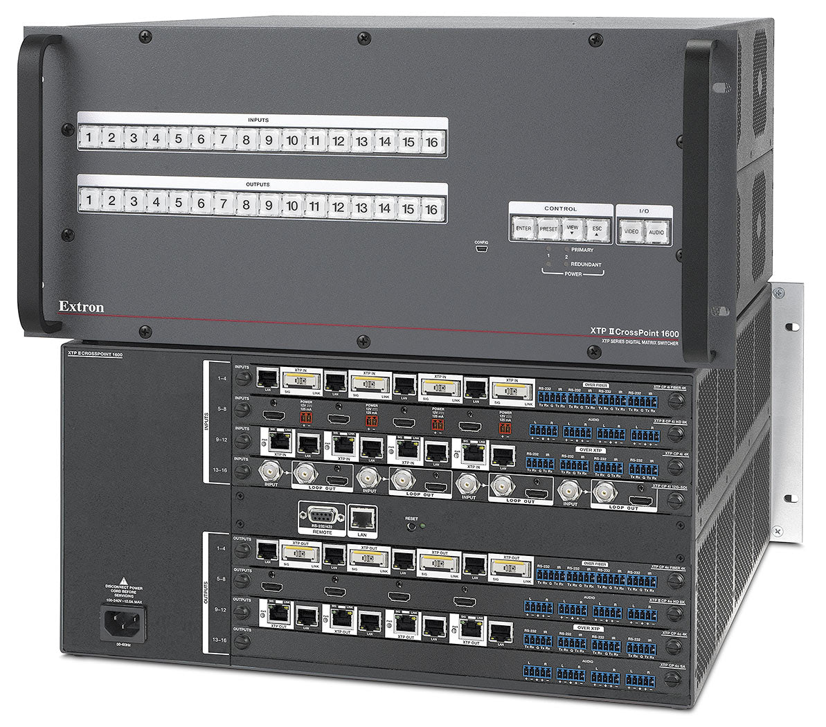 Extron XTP II CrossPoint 1600 Frame 60-1545-01