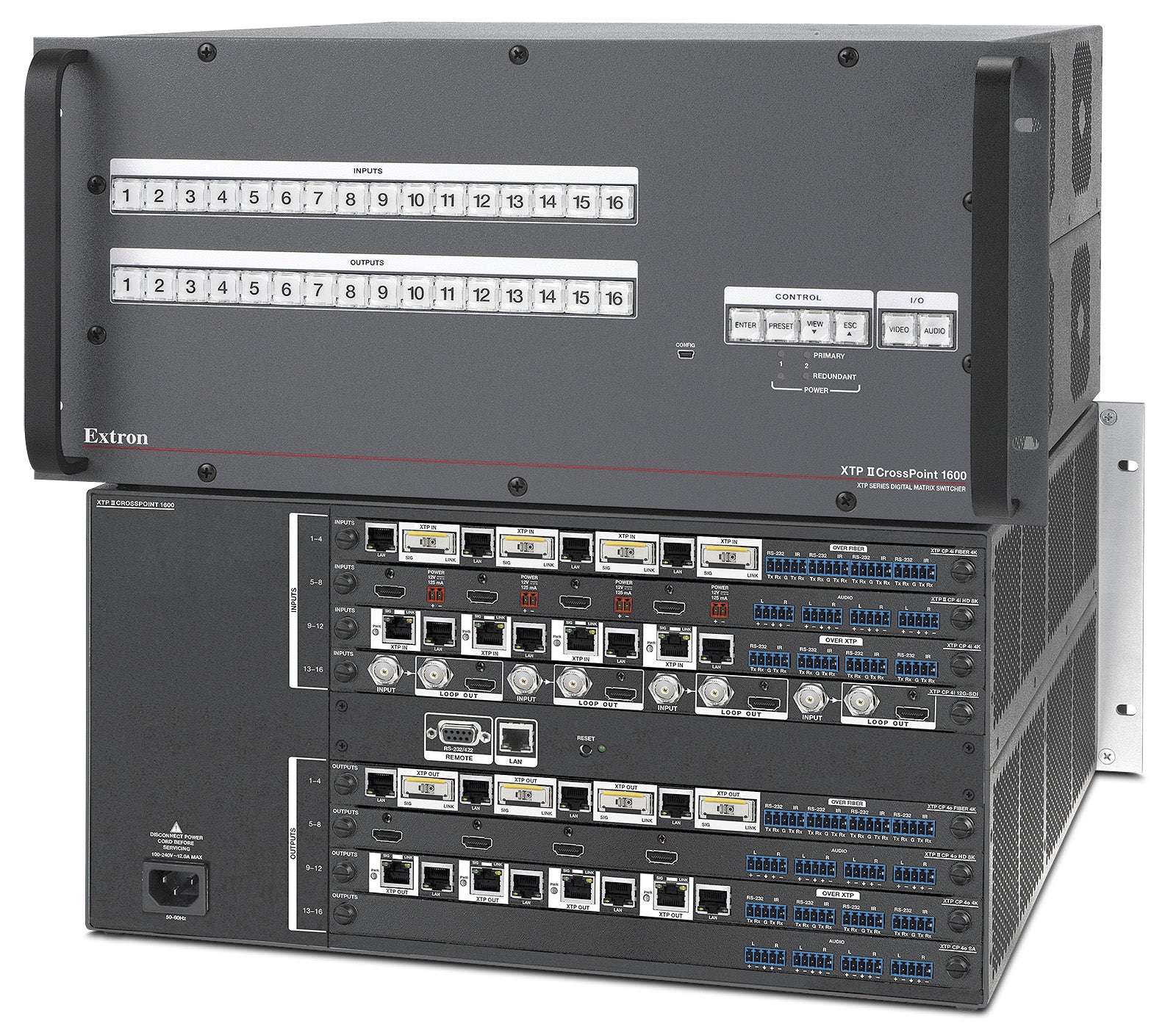 Extron XTP II CrossPoint 1600 Frame 60-2031-01