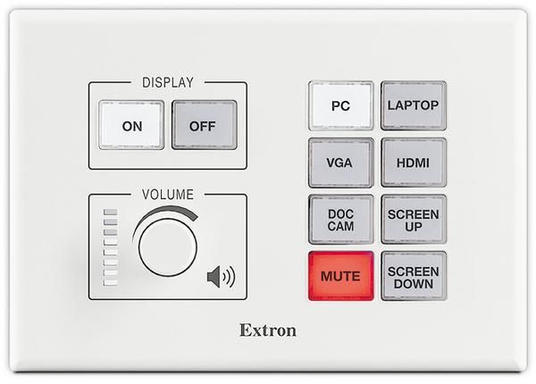 Extron EBP 200 60-1389-01 eBUS Button Panel