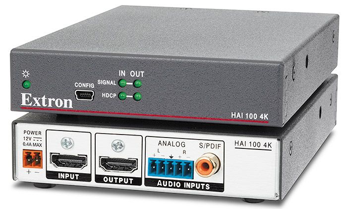 Extron HAI 100 4K HDMI Audio Embedder 60-1364-01