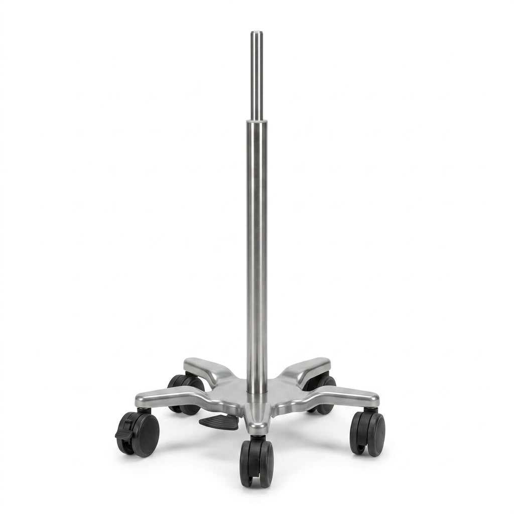 GCX FLP-0001-97 Five-Leg Roll Stand with Utility Basket