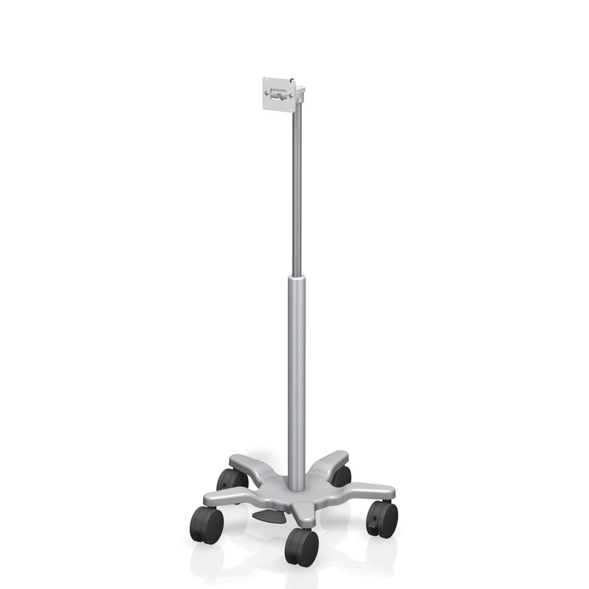 VHRS Series Variable Height Roll Stand with VESA Mounting Plate