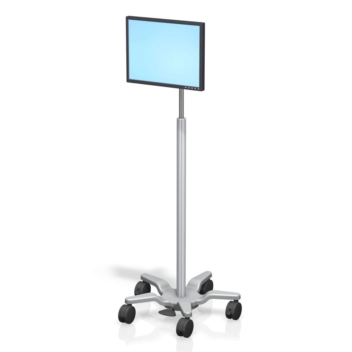 GCX VHRS Series Variable Height Roll Stand with VESA Mounting