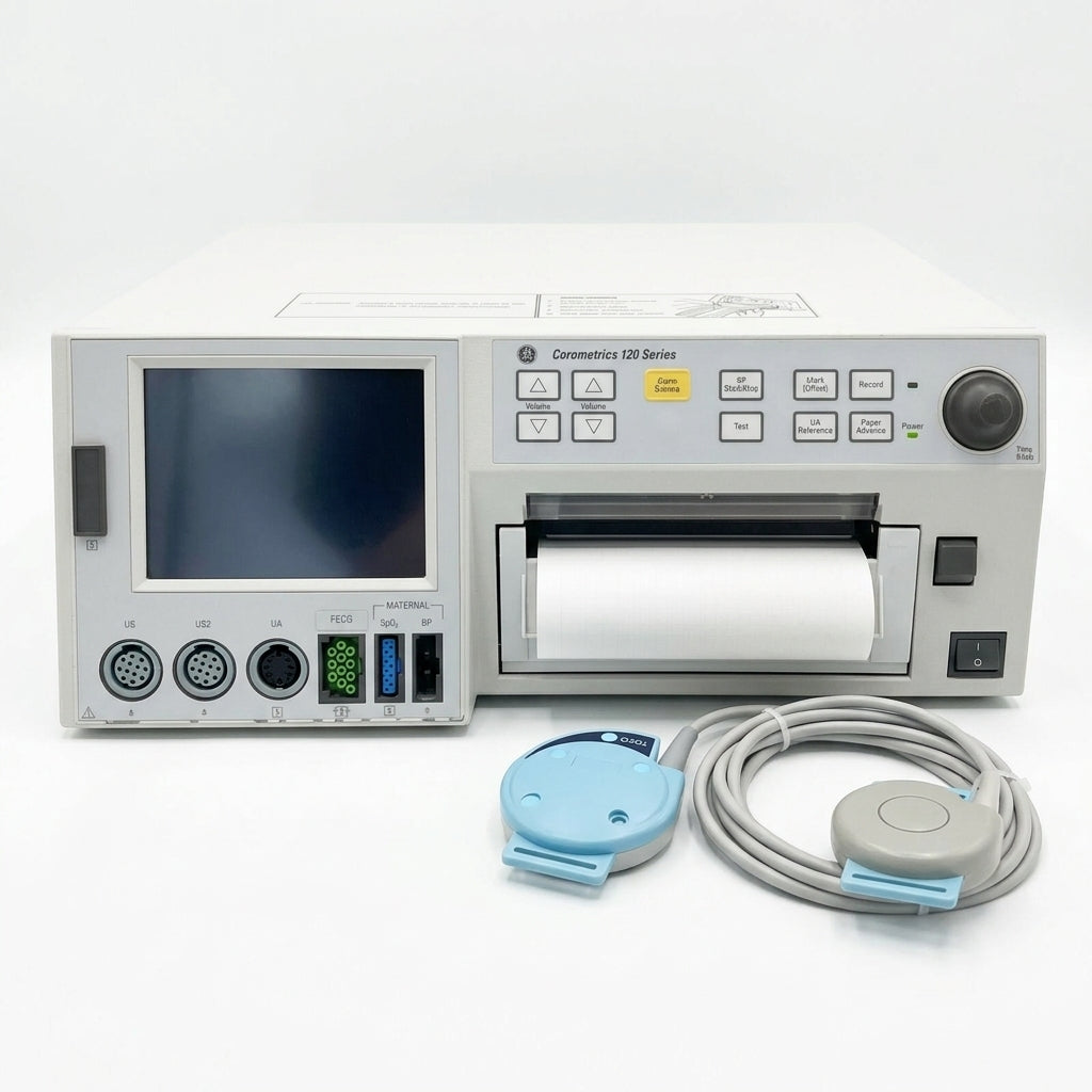 GE Corometrics 120 Series Model 0128 Fetal Monitor