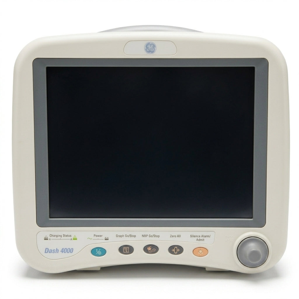 GE Dash 4000 10.4-Inch Active-Matrix Color LCD Portable Patient Monitor
