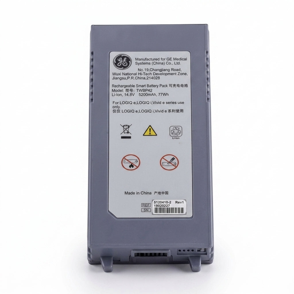 GE TWBP42 Battery Pack for Logiq E, Logiq I, and Vivid E Ultrasound Systems