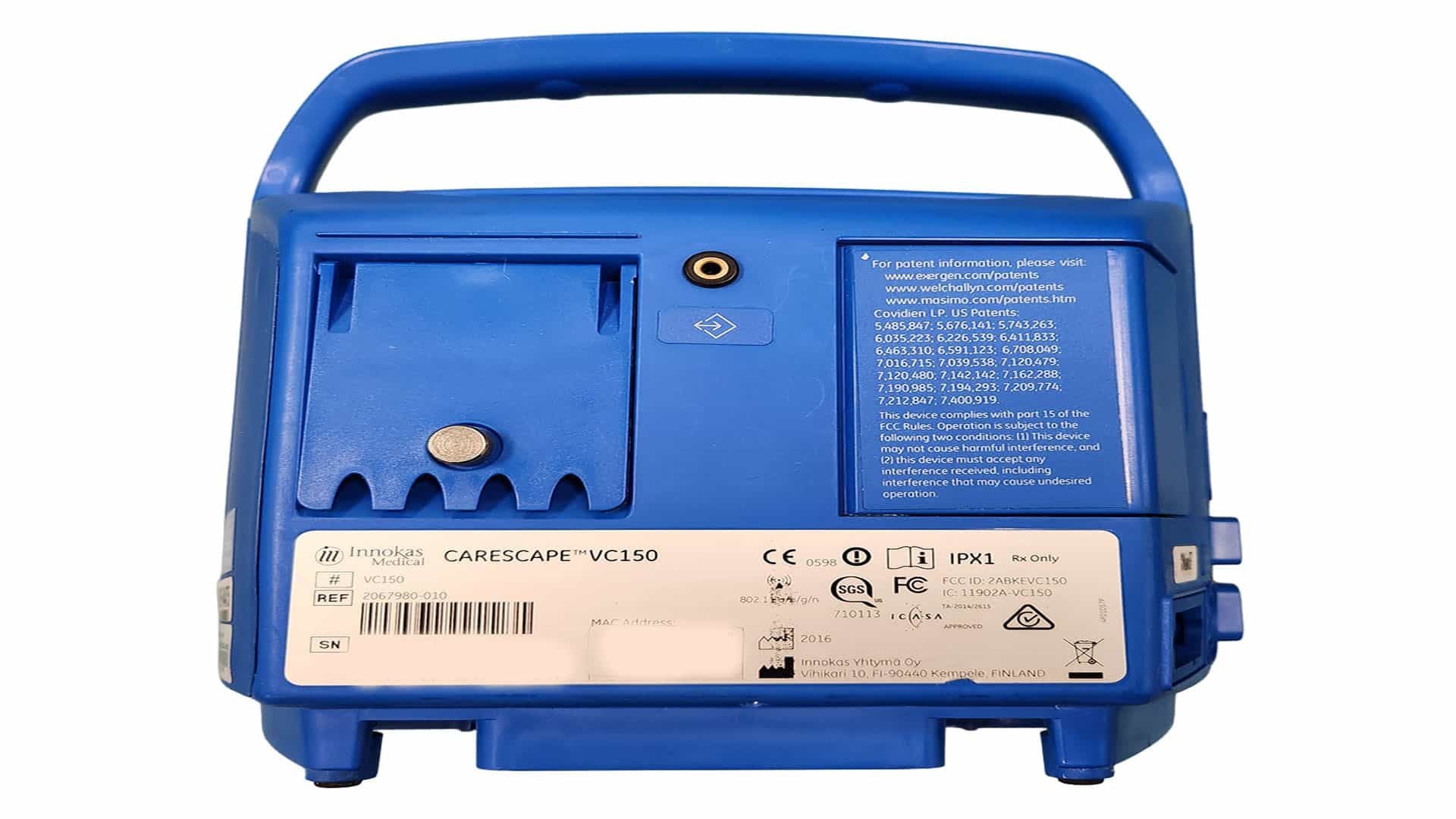 GE Carescape VC150 Vital Signs Monitor 2068581-001-759541