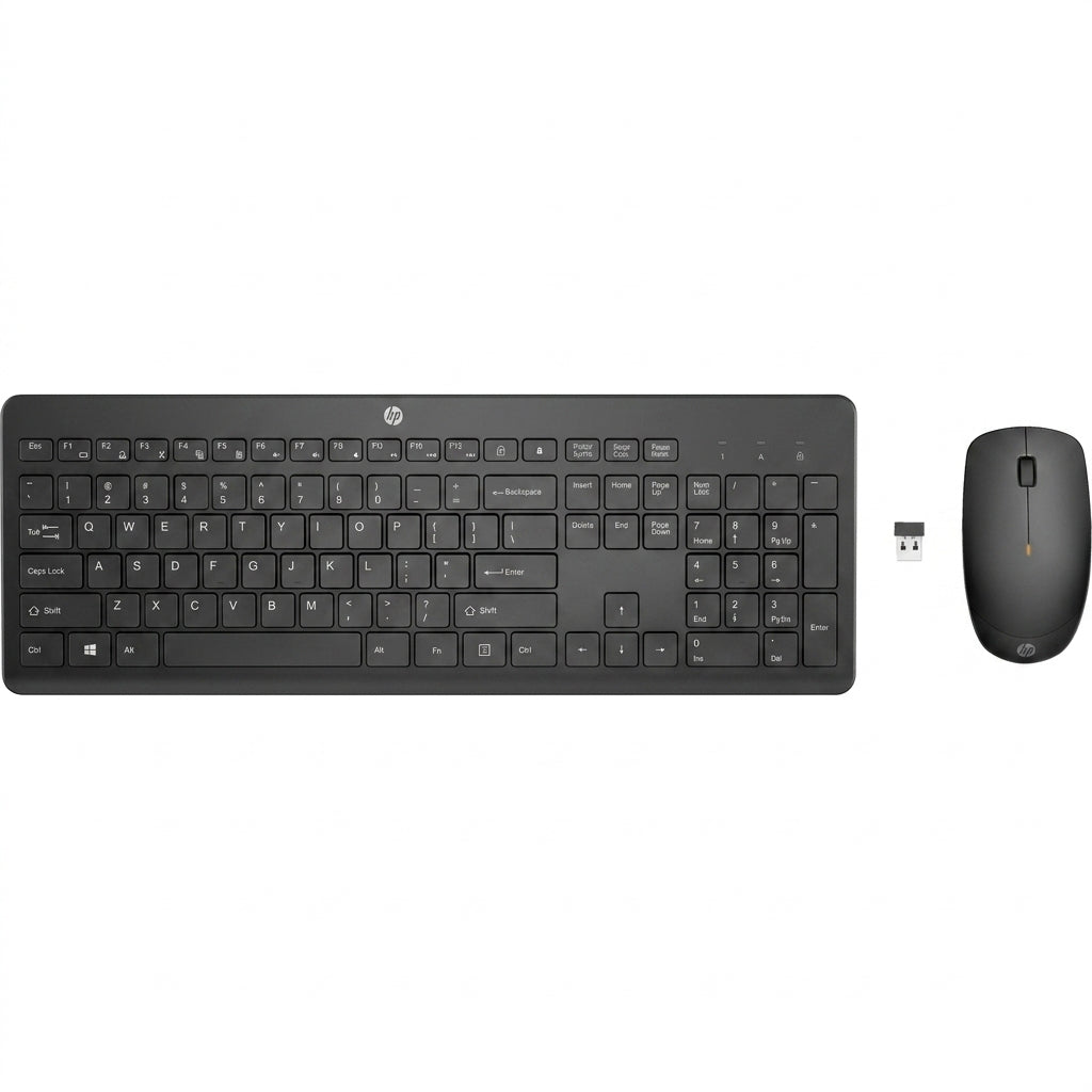 HP 235 Slim Wireless Keyboard and Mouse Combo