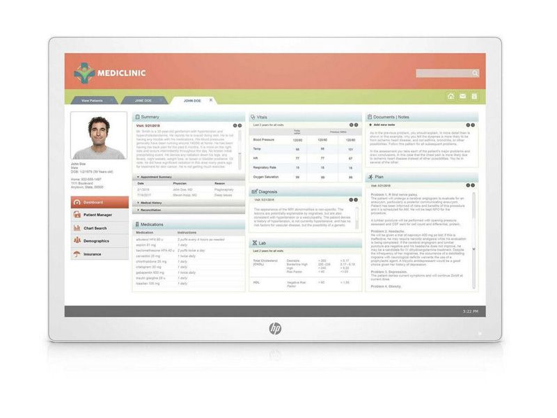 HP HC241 Clinical Review Display Monitor