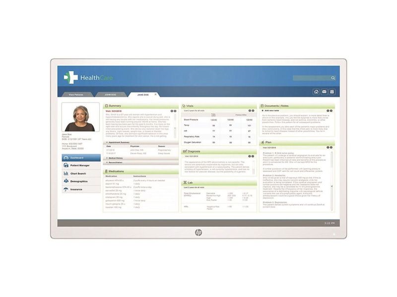 HP HC271 Clinical Review Display Monitor