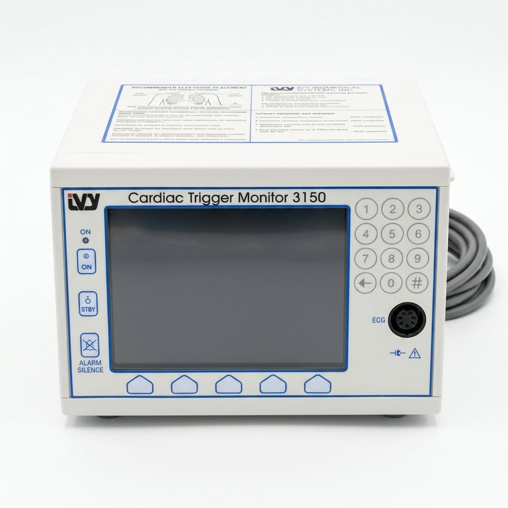 Ivy Biomedical 3150 6.5-Inch Cardiac Trigger Monitor