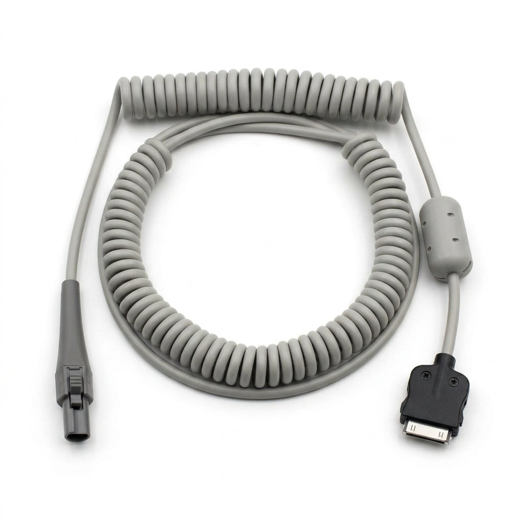 Marquette 2016560-001 CAM 14 Coiled 5ft EKG Trunk Cable