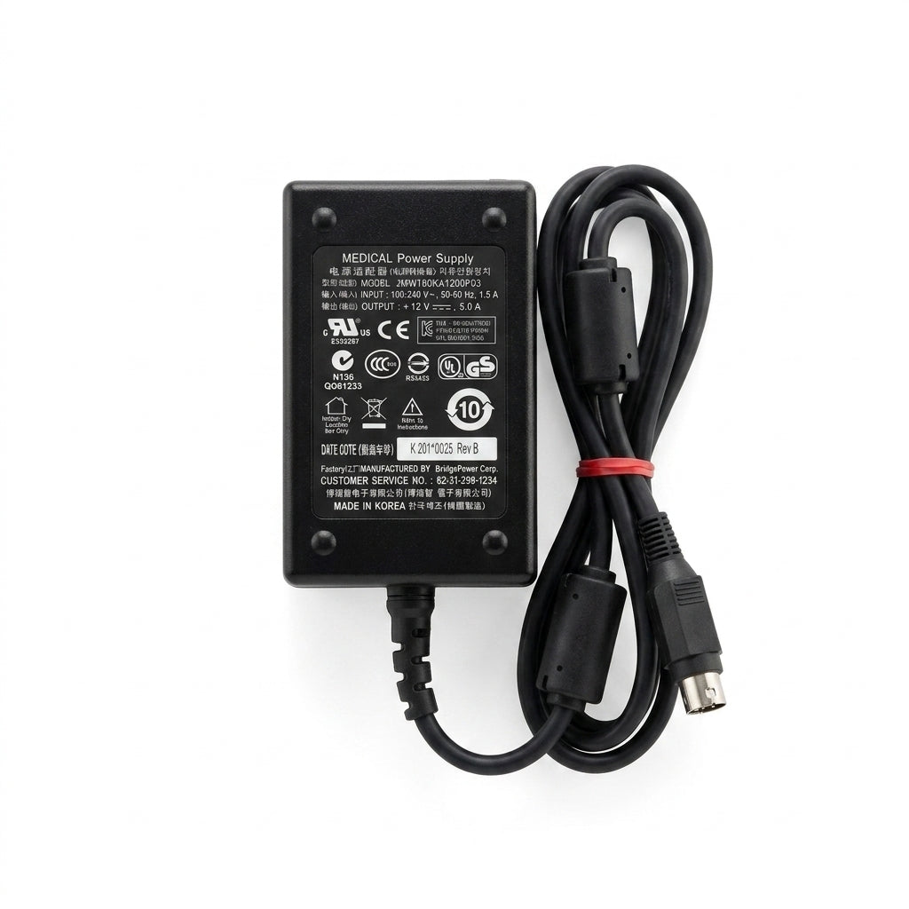 Mean Well JMW160KA1200F03 Medical Grade 4-Pin AC Adapter Power Supply