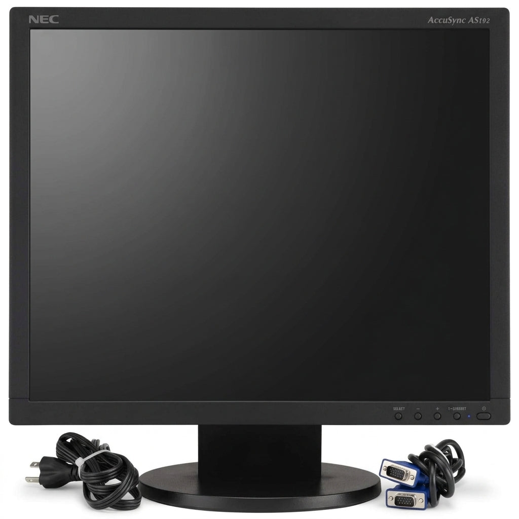 NEC AccuSync AS192-BK 19 Inch SXGA Desktop LCD Monitor