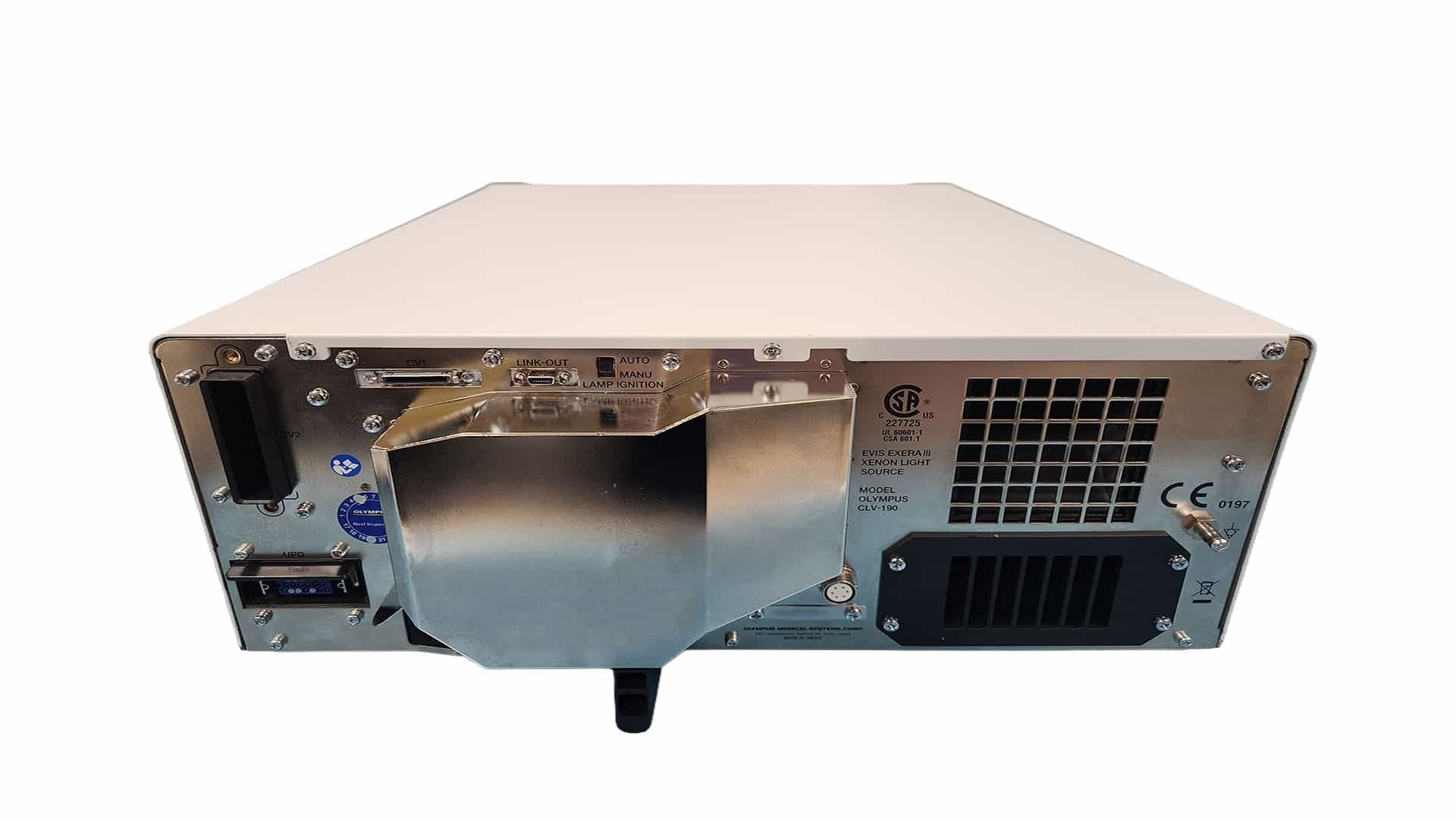 Olympus EVIS EXERA III CLV-190 Xenon Light Source | Service – Ampronix Olympus EVIS EXERA III CLV-190 Xenon Light Source | Service – Ampronix