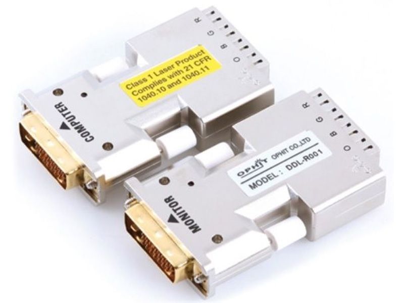 OPHIT DDL-RX DVI Fiber Optic 4 Channel Extender