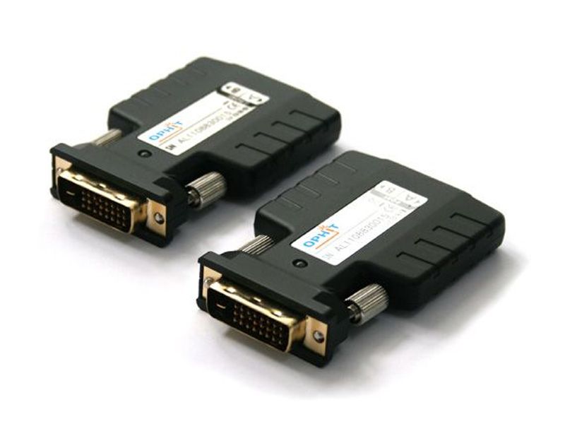 OPHIT DQSP DVI Dual Link Fiber Optic 2ch Extender