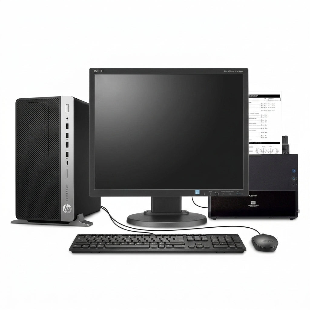 PACSGEAR PacsSCAN PGPPSSW PER9006 Multi-Scanner Station and Software Bundle