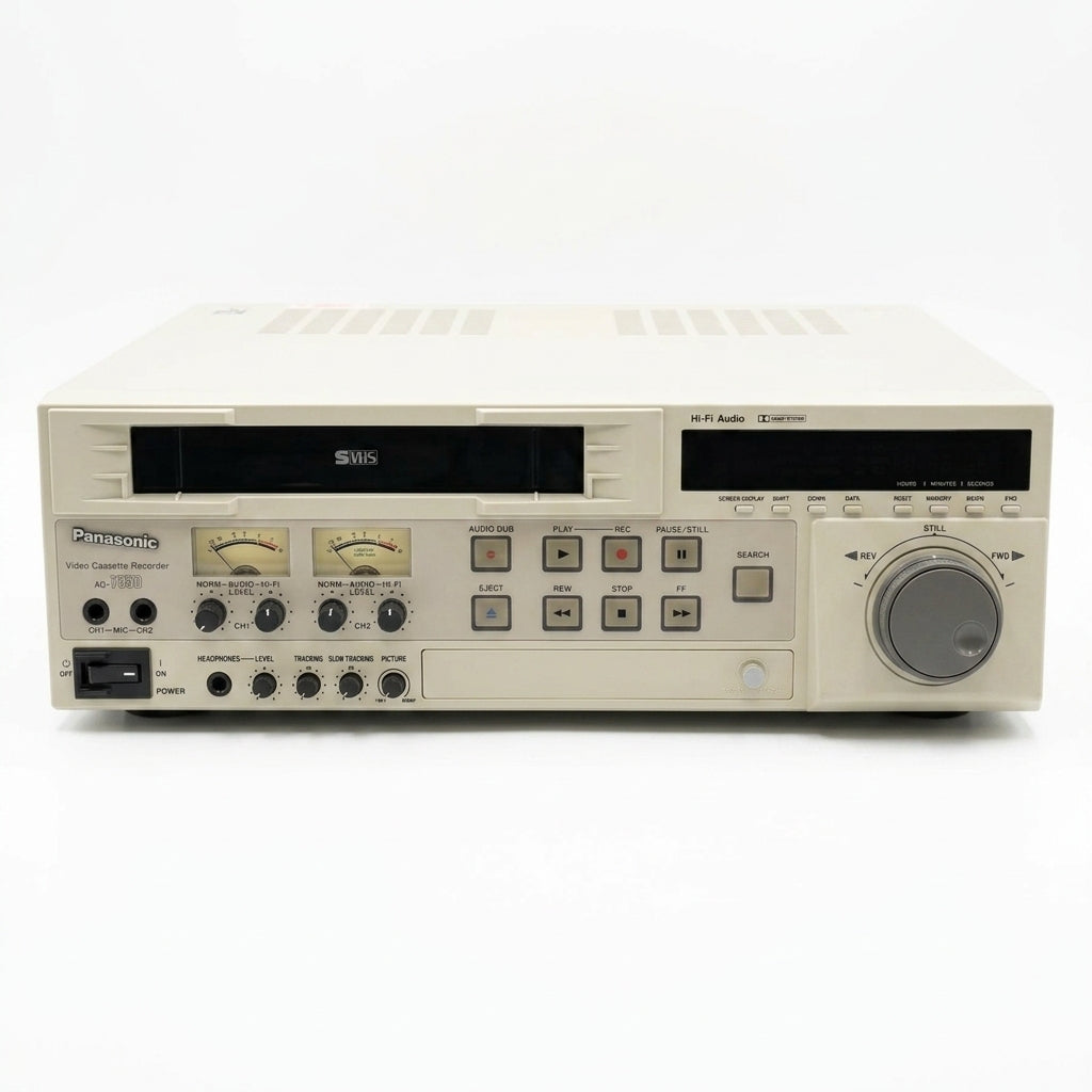 Panasonic AG-7350P Professional S-VHS/VHS Videocassette Recorder