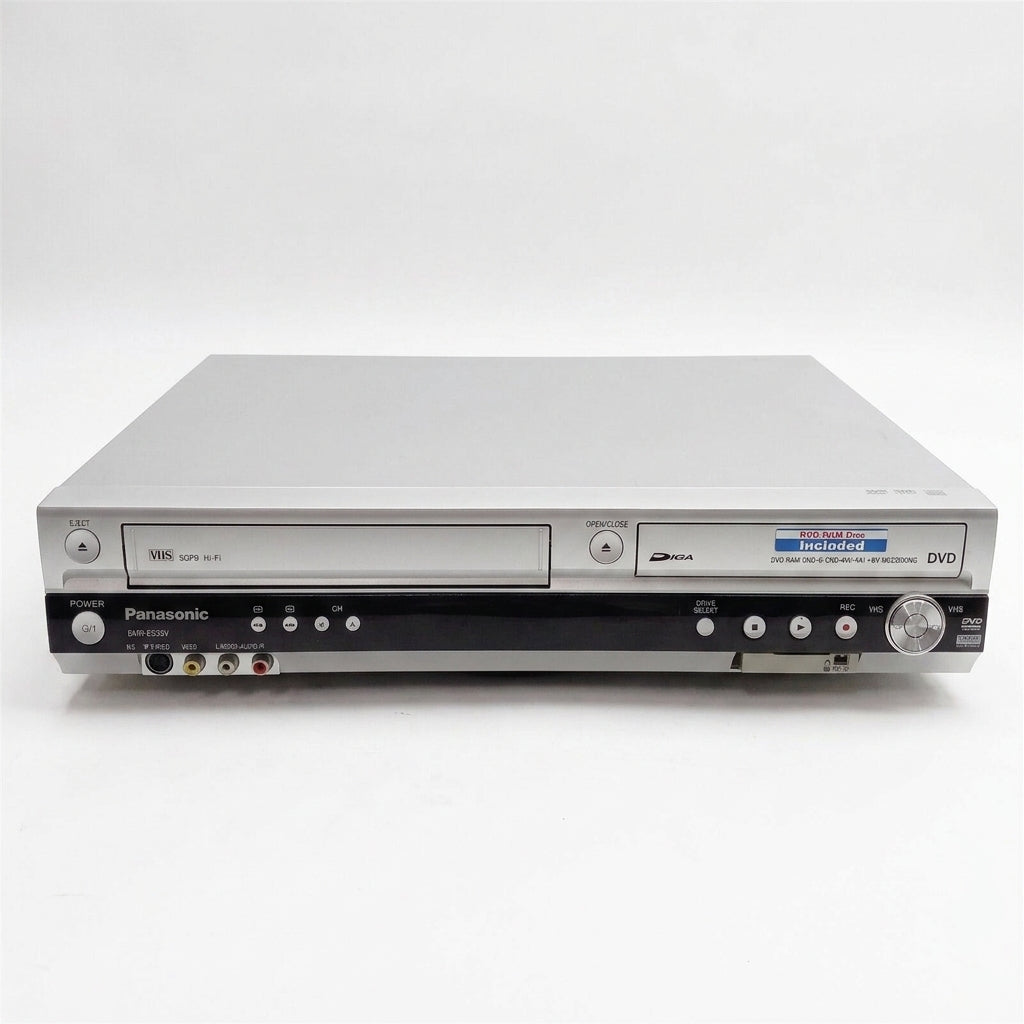 Panasonic DMR-ES35V SD NTSC DVD Recorder and VHS VCR Combo