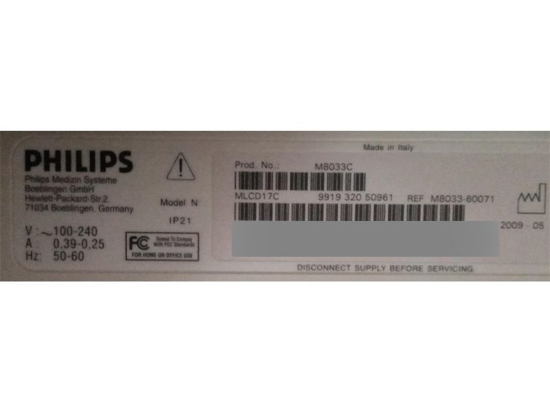 Philips M8033C 17" Medical Grade Touchmonitor - Repair