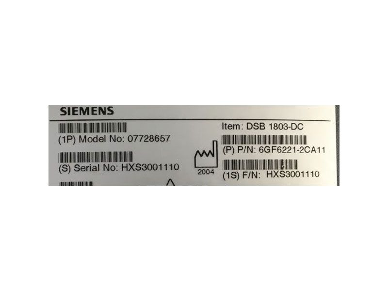 Siemens DSB1803DC 18.1" Grayscale Medical Monitor
