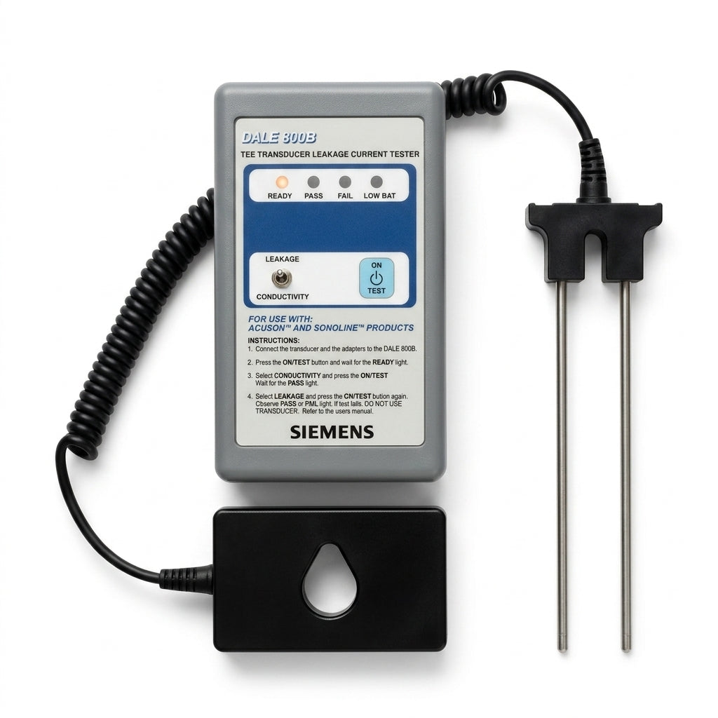 Siemens Fluke Dale 800B TEE Transducer Leakage Current Tester Kit