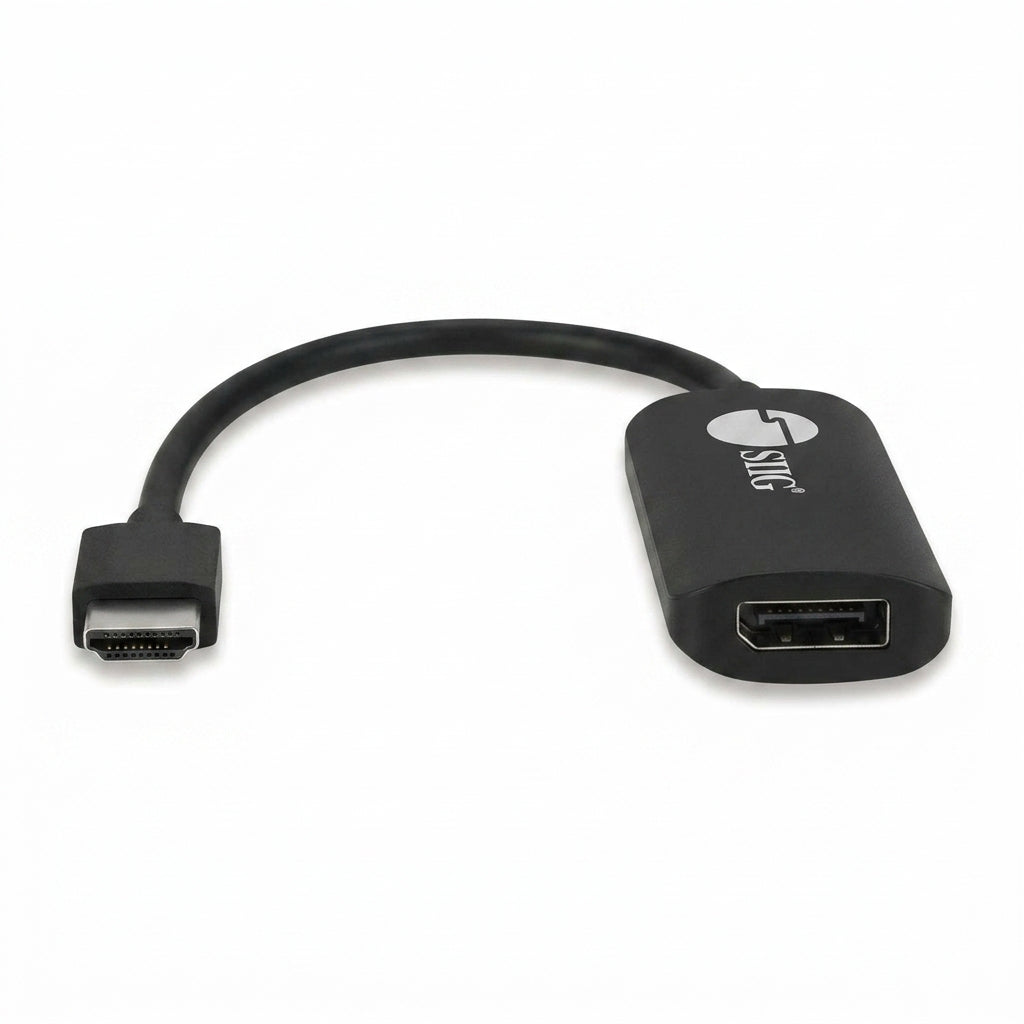 SIIG CB-H21811-S1 HDMI to DisplayPort 1.2 4K 60Hz Converter Adapter
