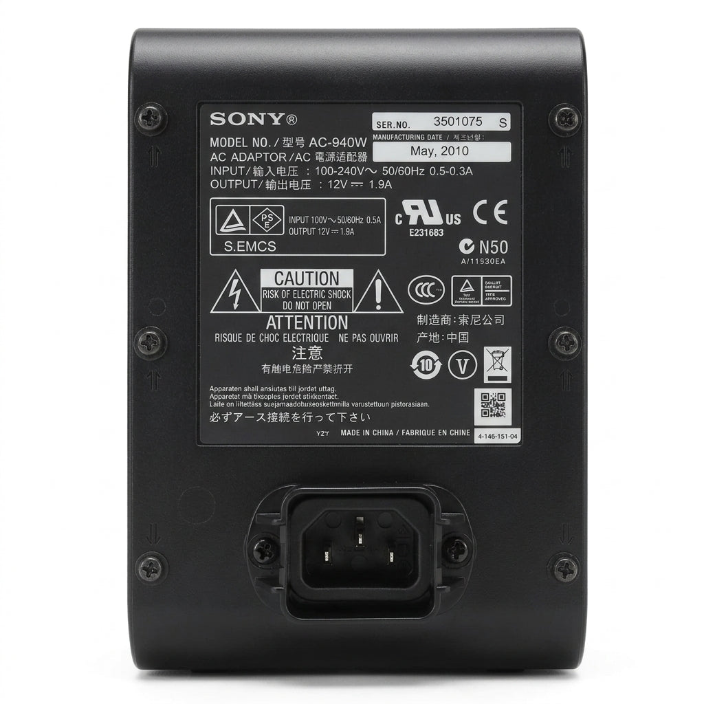 Sony AC-940W AC Adaptor