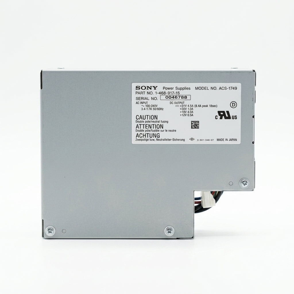 Sony AC-S1749 Medical Grade AC Adapter Power Supply