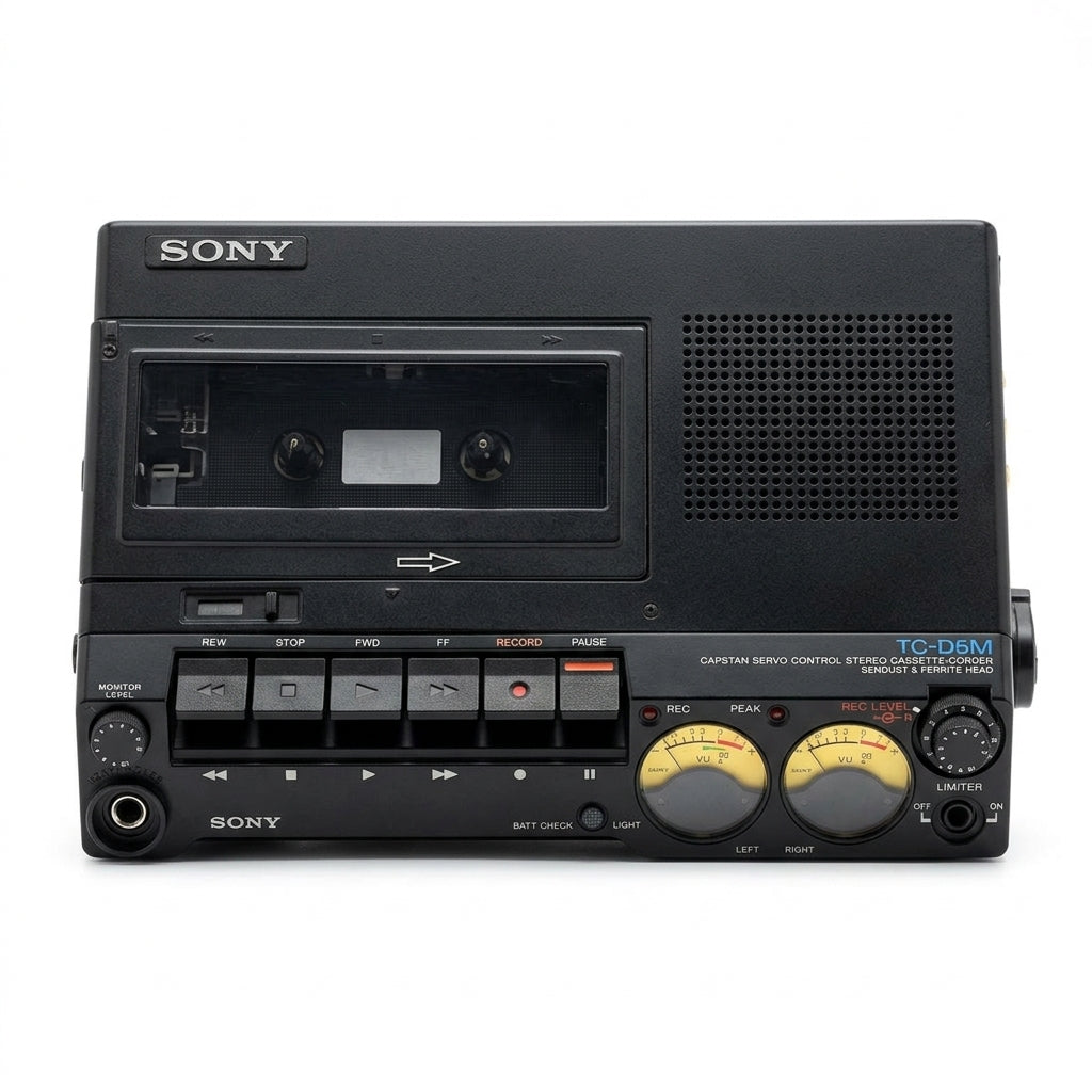Sony TC-D5M Portable Stereo Cassette Recorder
